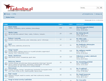 Tablet Screenshot of forum.laskonline.pl